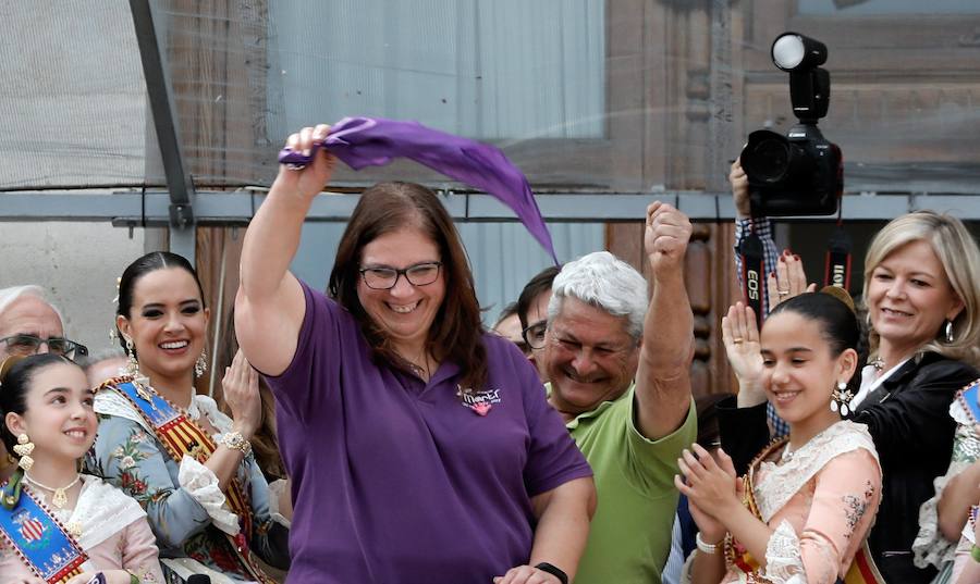 Fotos: Mascletà del 8 de marzo de las Fallas 2019. Pirotecnia Martí