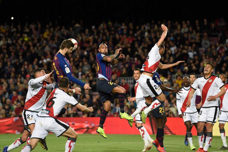 Fotos: Las mejores imágenes del Barcelona-Rayo