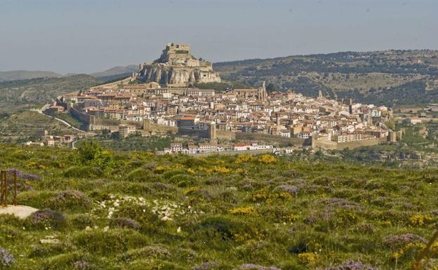 Vista de la localidad de Morella. 