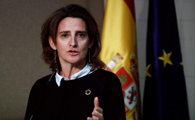 La ministra de Transición Ecológica, Teresa Ribera.