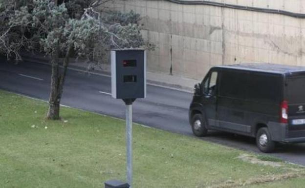 Un radar instalado en Valencia. 