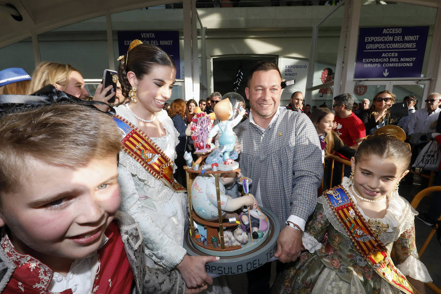 Fotos: Ninot indultat infantil de las Fallas 2019: La Falla Císcar-Burriana salva de la cremà de &#039;Cápsula del tiempo&#039;