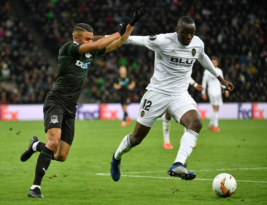 Estas son las fotos que deja el partido de vuelta de octavos de Europa League en el Estadio FC Krasnodar