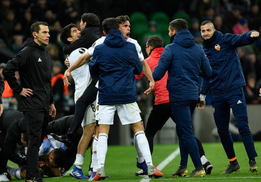 Estas son las fotos que deja el partido de vuelta de octavos de Europa League en el Estadio FC Krasnodar