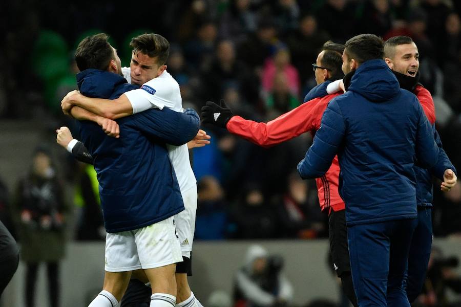 Estas son las fotos que deja el partido de vuelta de octavos de Europa League en el Estadio FC Krasnodar