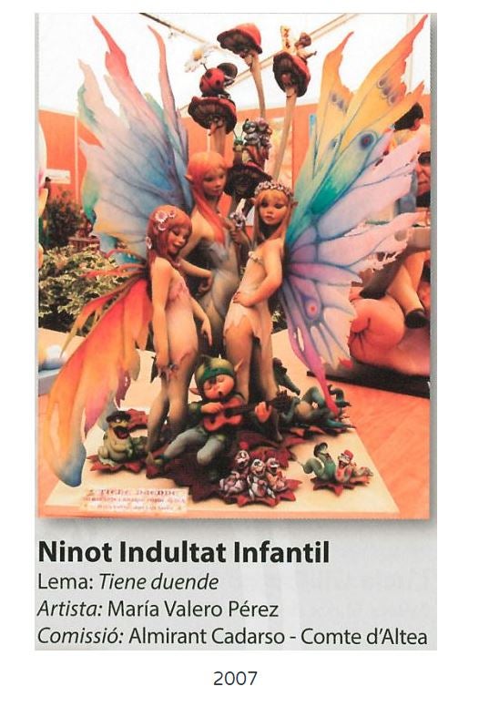 Conoce los ninot indultats infantiles de las Fallas desde 1963 hasta la actualidad. Las fotos de Junta Central Fallera muestran cómo han evolucionado los monumentos que se han salvado del fuego. 