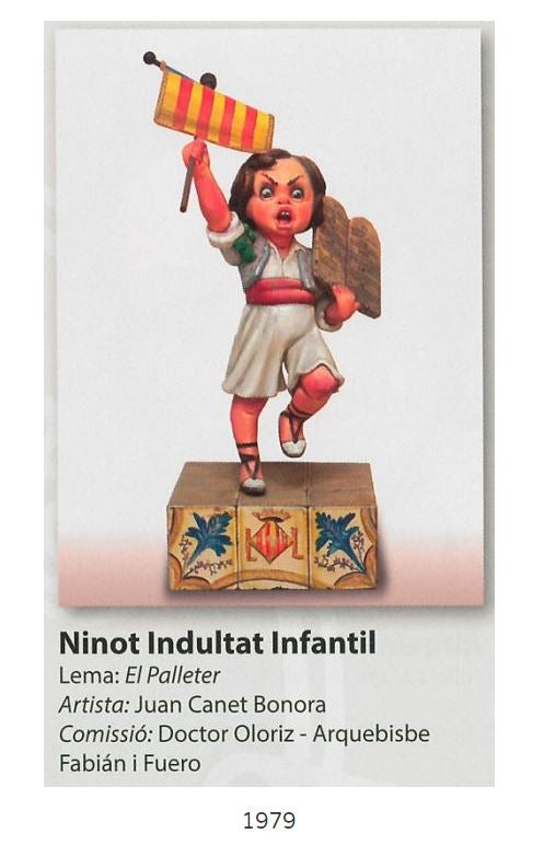 Conoce los ninot indultats infantiles de las Fallas desde 1963 hasta la actualidad. Las fotos de Junta Central Fallera muestran cómo han evolucionado los monumentos que se han salvado del fuego. 