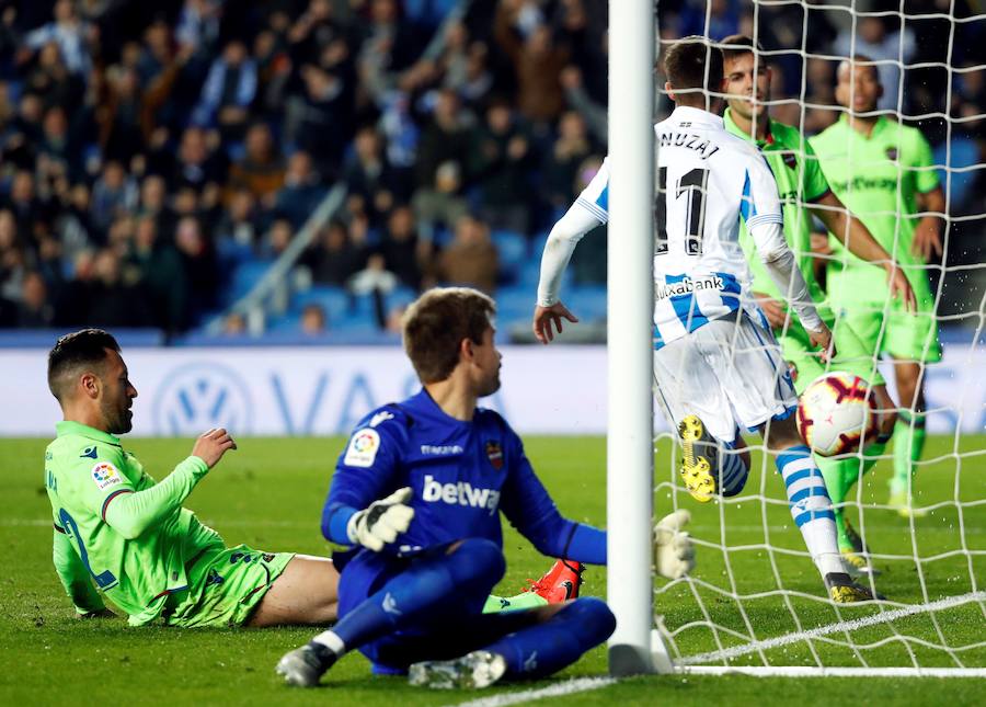 Las mejores fotos del partido de la jornada 28 de LaLiga en Anoeta