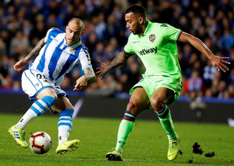 Las mejores fotos del partido de la jornada 28 de LaLiga en Anoeta