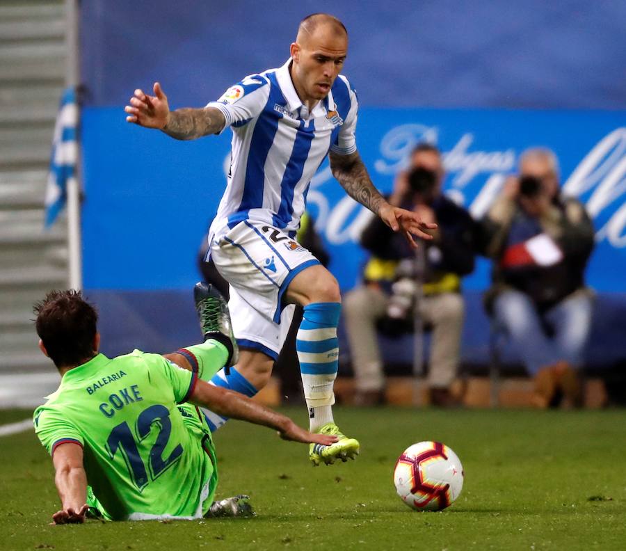 Las mejores fotos del partido de la jornada 28 de LaLiga en Anoeta