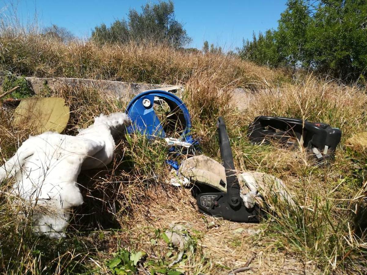 Fotos: Lugar en el que se ocultó la presunta parricida de Godella