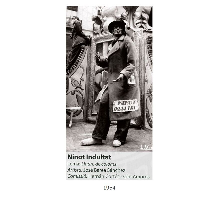 Conoce los ninot indultats de las Fallas en los últimos 79 años. Las fotos de Junta Central Fallera muestran cómo han evolucionado los monumentos que se han salvado del fuego. También puedes ver cuáles fueron  todos los ninots indultats de las fallas infantiles  desde 1963.