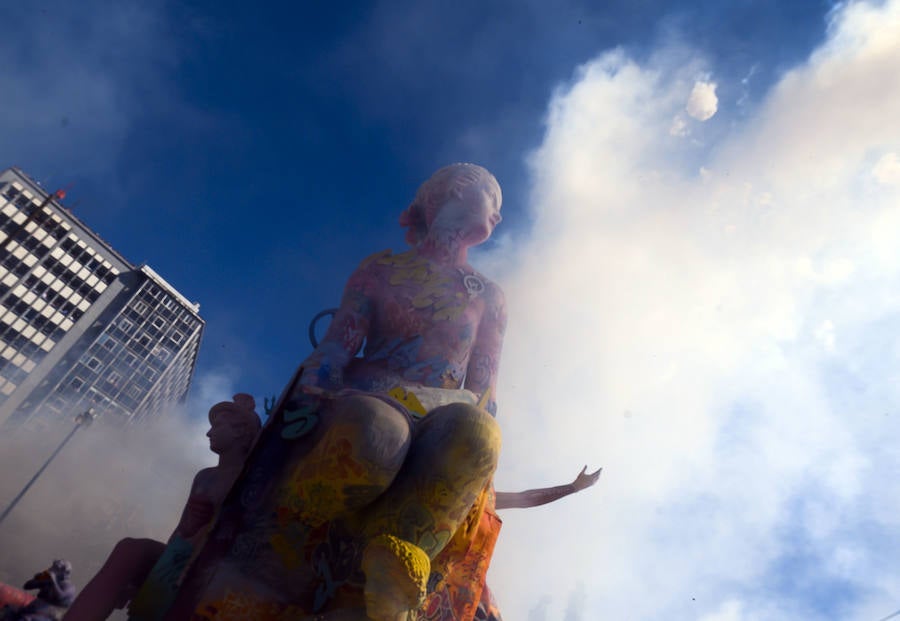 Fotos: Fallas 2019: Mascletà del 16 de marzo, de Caballer FX Global Foc