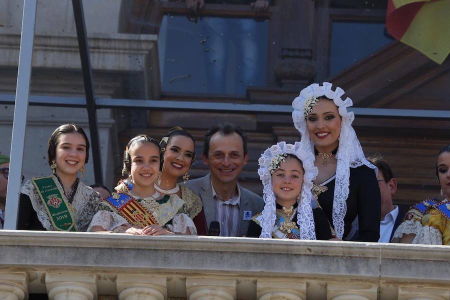 Fotos: Fallas 2019: Mascletà de Pirotecnia Vulcano en la plaza del Ayuntamiento