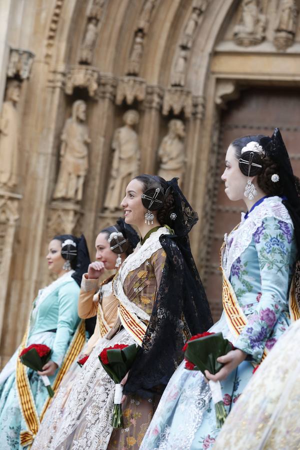 Fotos: Fallas 2019: Primer día de la Ofrenda de las Fallas de Valencia