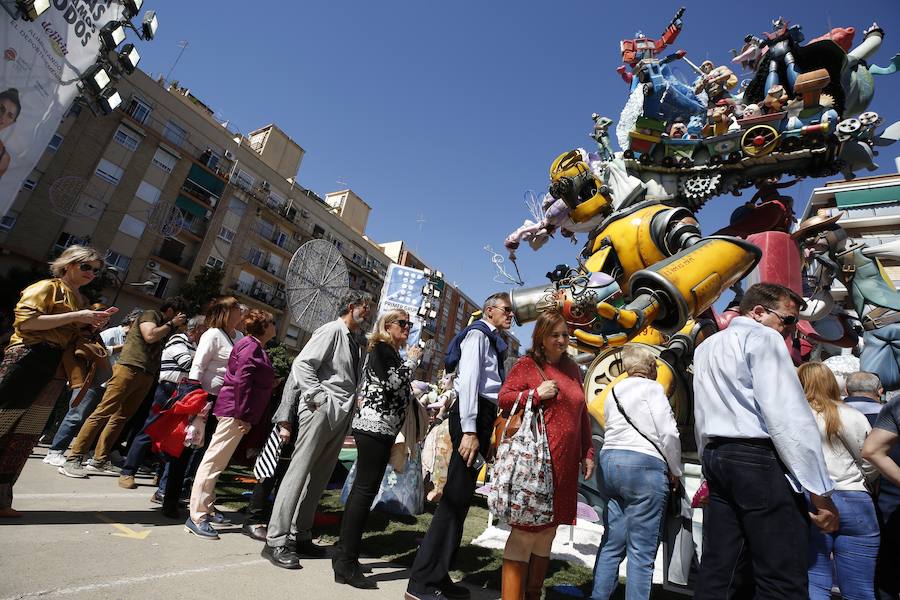 Fotos: El público llena l&#039;Antiga tras ganar el primer premio de Especial de las Fallas 2019