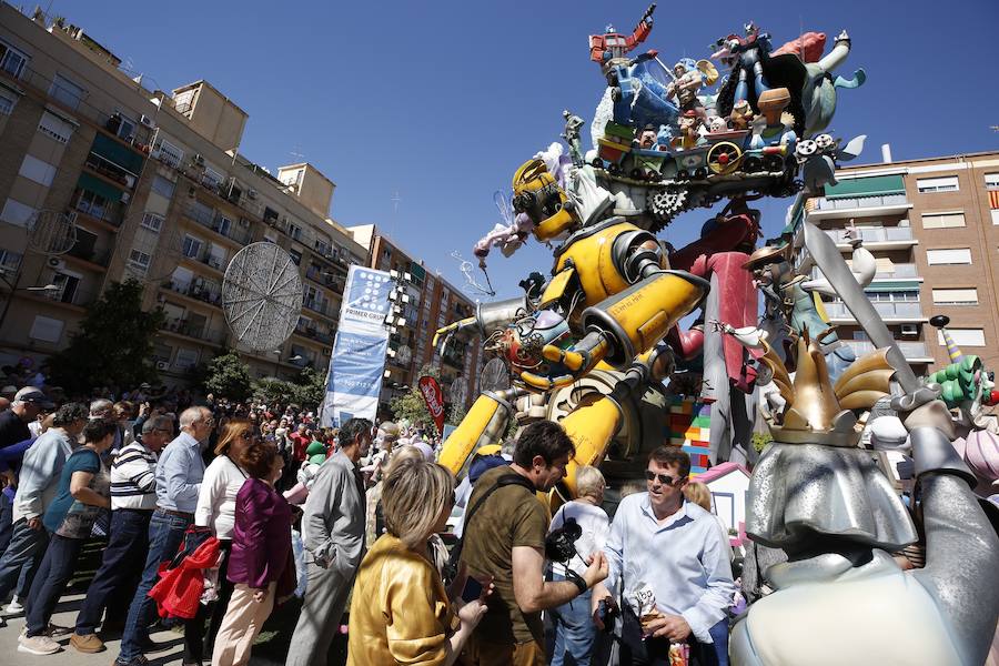 Fotos: El público llena l&#039;Antiga tras ganar el primer premio de Especial de las Fallas 2019