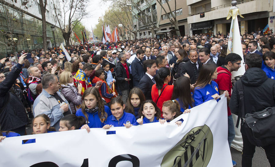 Fotos: La afición celebra el centenario del club