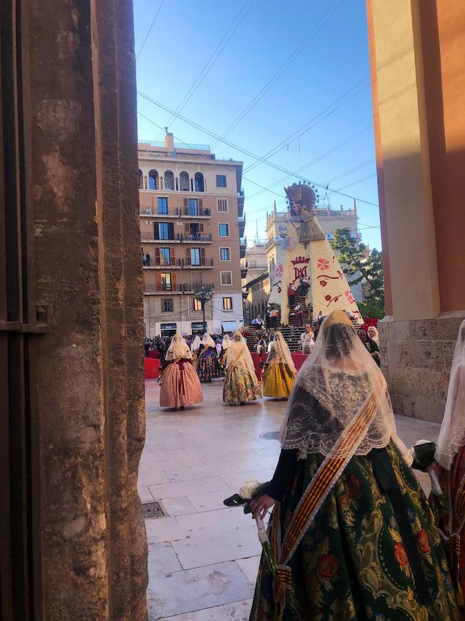 Fotos: Fallas 2019: Segundo día de la Ofrenda a la Virgen de los Desamparados