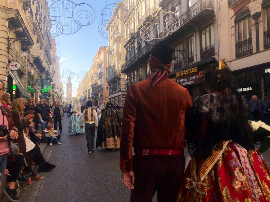 Fotos: Fallas 2019: Segundo día de la Ofrenda a la Virgen de los Desamparados