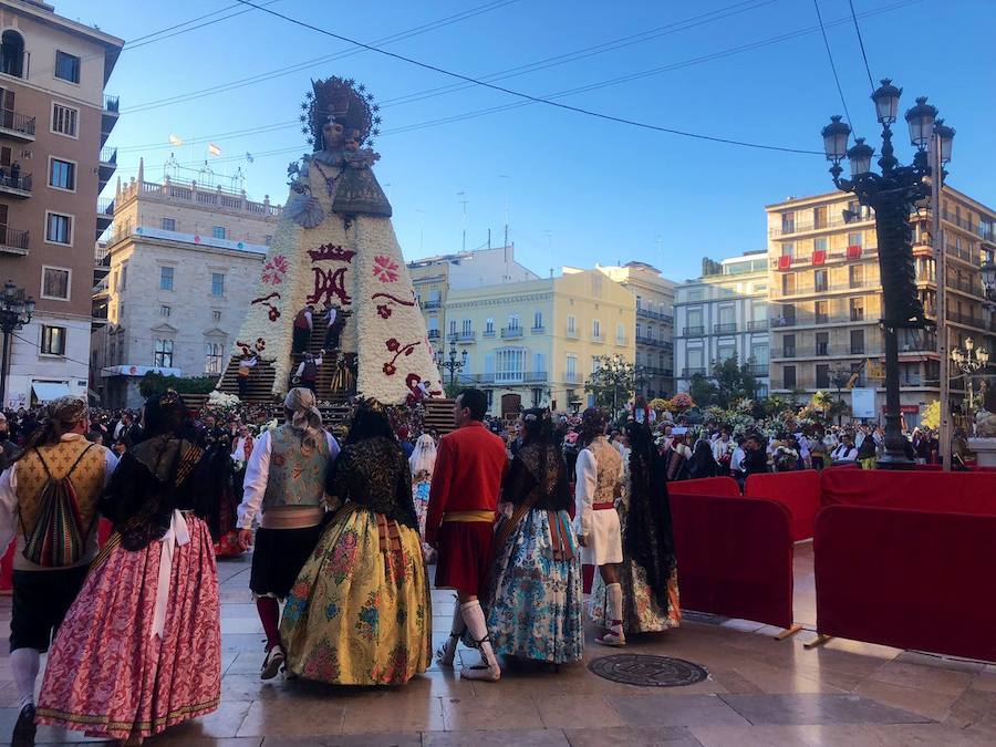 Fotos: Fallas 2019: Segundo día de la Ofrenda a la Virgen de los Desamparados