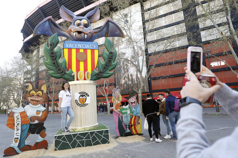 Fotos: La afición celebra el centenario del club