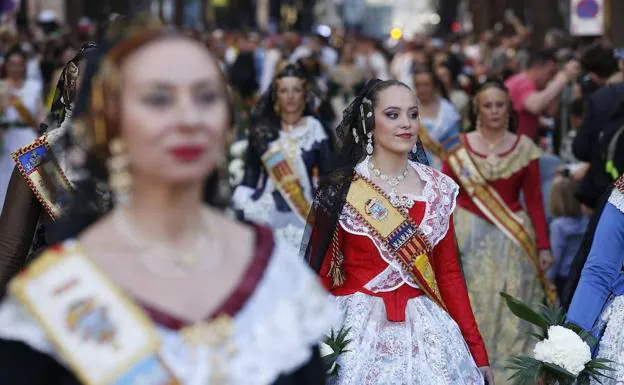 Primer día de la Ofrenda.