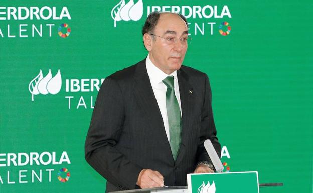 El presidente de Iberdrola, Ignacio Galán. 