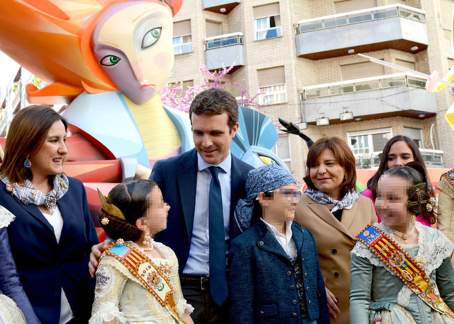 Fotos: Pablo Casado visita las Fallas