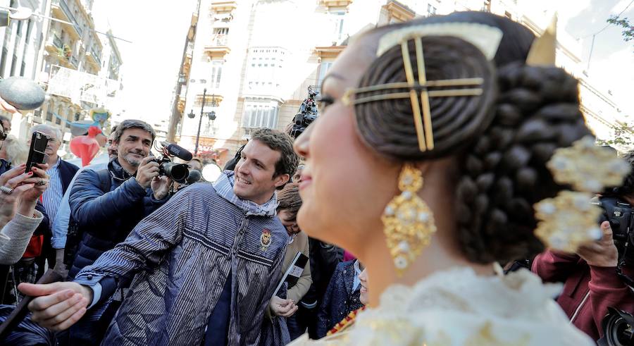 Fotos: Pablo Casado visita las Fallas