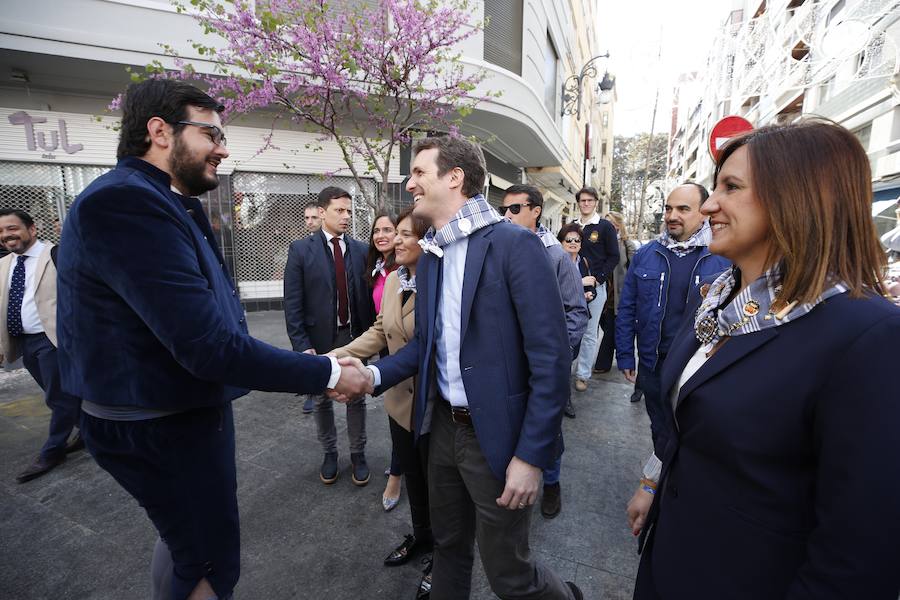 Fotos: Pablo Casado visita las Fallas