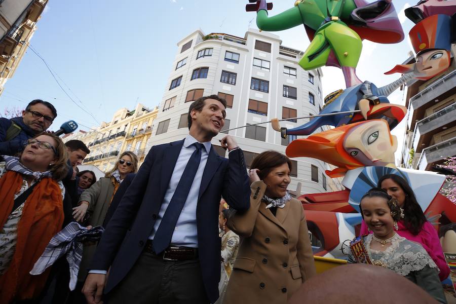 Fotos: Pablo Casado visita las Fallas