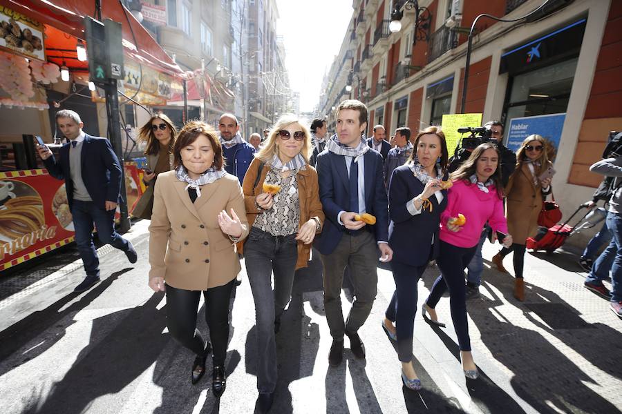 Fotos: Pablo Casado visita las Fallas