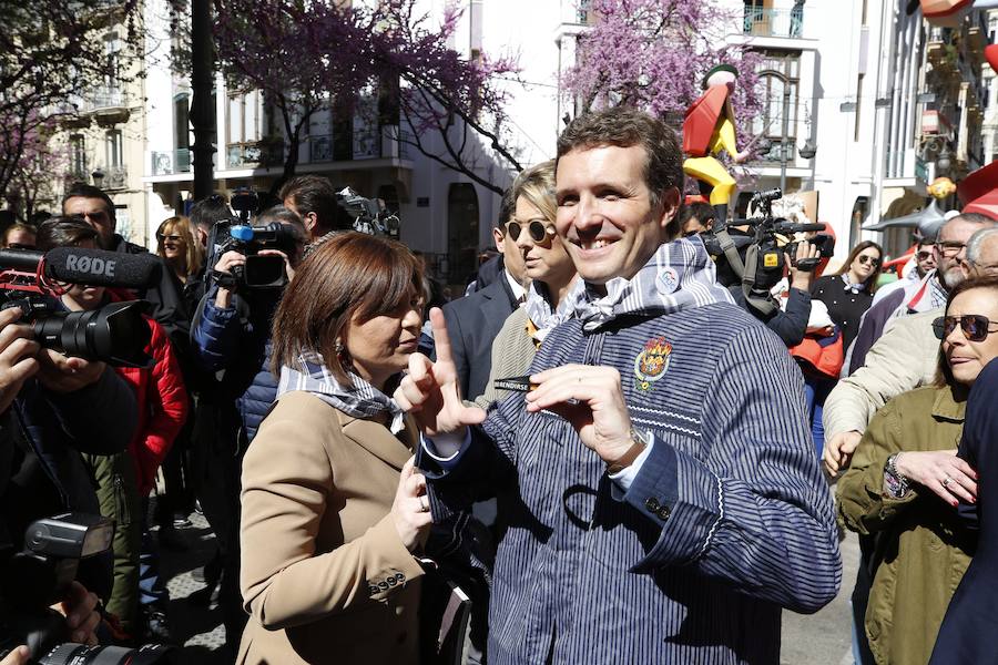 Fotos: Pablo Casado visita las Fallas