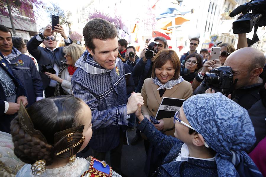 Fotos: Pablo Casado visita las Fallas