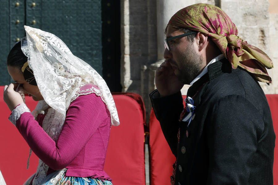 Fotos: Fallas 2019: Segundo día de la Ofrenda a la Virgen de los Desamparados