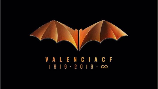Logo utilizado por el Valencia. 