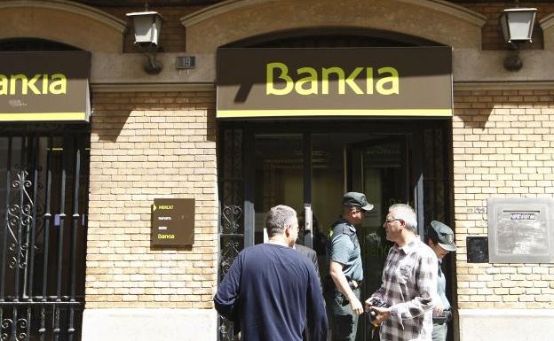 Oficina de Bankia en Paiporta.