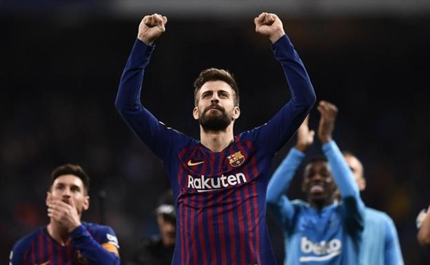 Piqué, en La Resistencia. 