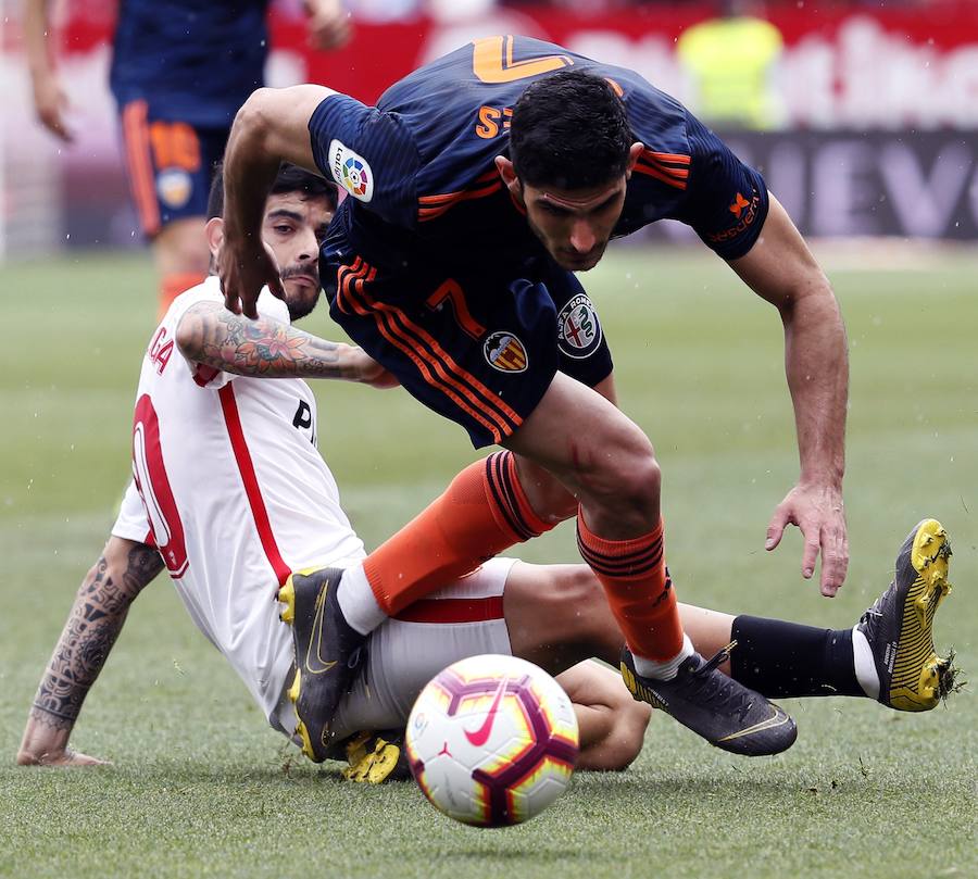 Estas son las fotos del partido de la jornada 29 de LaLiga en el Sánchez Pizjuán
