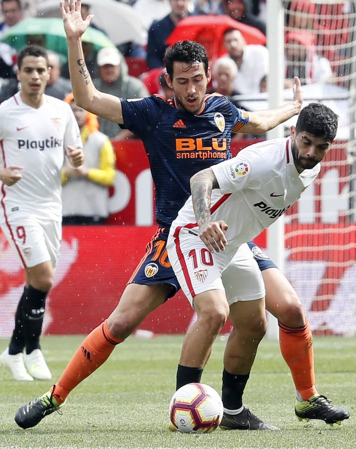 Estas son las fotos del partido de la jornada 29 de LaLiga en el Sánchez Pizjuán