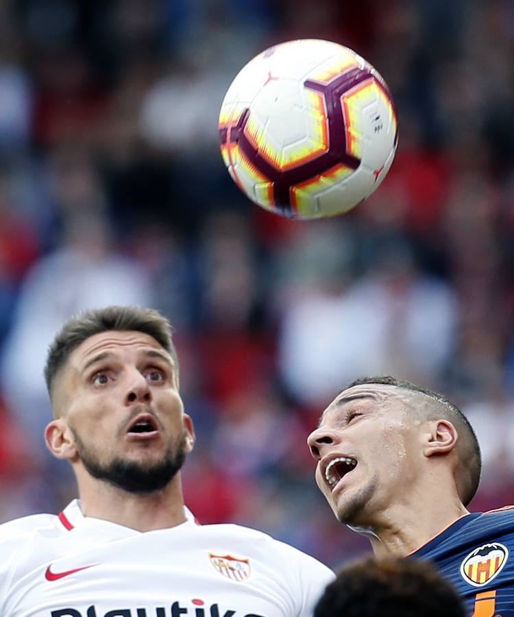 Estas son las fotos del partido de la jornada 29 de LaLiga en el Sánchez Pizjuán