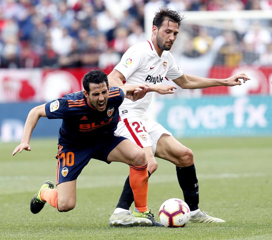 Estas son las fotos del partido de la jornada 29 de LaLiga en el Sánchez Pizjuán