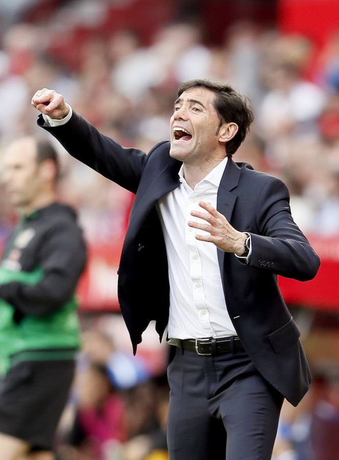 Estas son las fotos del partido de la jornada 29 de LaLiga en el Sánchez Pizjuán