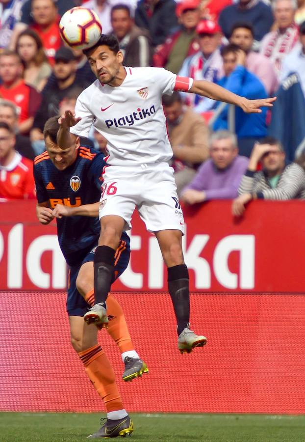 Estas son las fotos del partido de la jornada 29 de LaLiga en el Sánchez Pizjuán