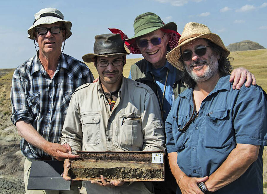 Fotos: Hallan un cementerio de víctimas del meteorito que terminó con los dinosaurios