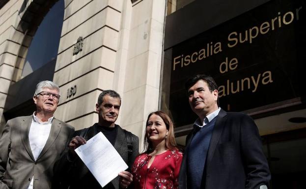 Alfonso, Cantó, Serra y Giner, el 1 de marzo ante la Fiscalía de Cataluña.