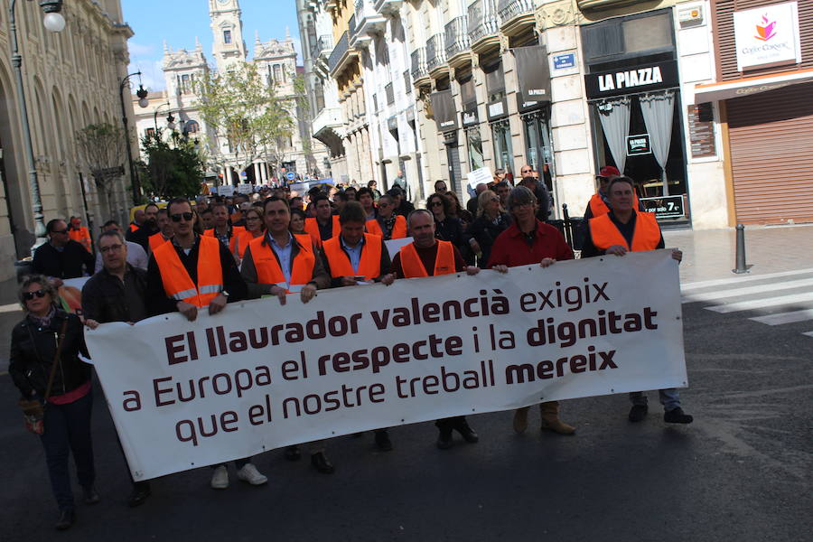 Fotos: Citricultures toman Valencia