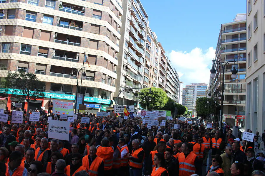 Fotos: Citricultures toman Valencia