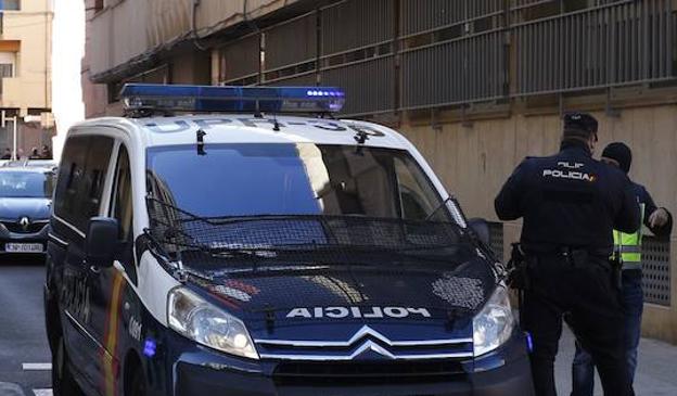 Policía Nacional en Sagunto, en una imagen de archivo. 